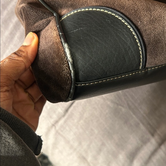 Juicy Couture Black and Brown Shoulder Bag - Picture 4 of 6